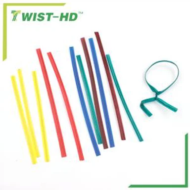 Plastöverdragna trådbinderier